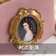Baroque Style Portrait Painting Vintage Bag
